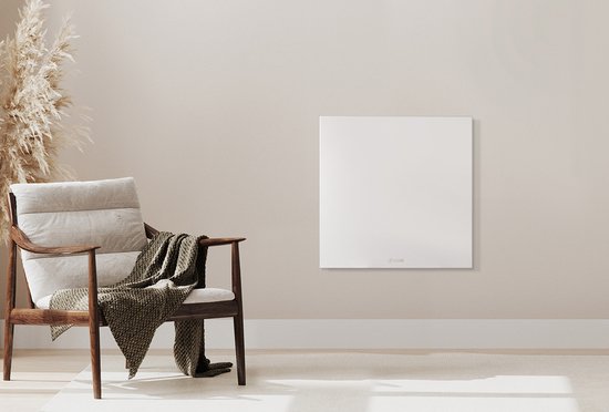 Vlectro - Panneau chauffant infrarouge mince avec minuterie réglable - 350 W