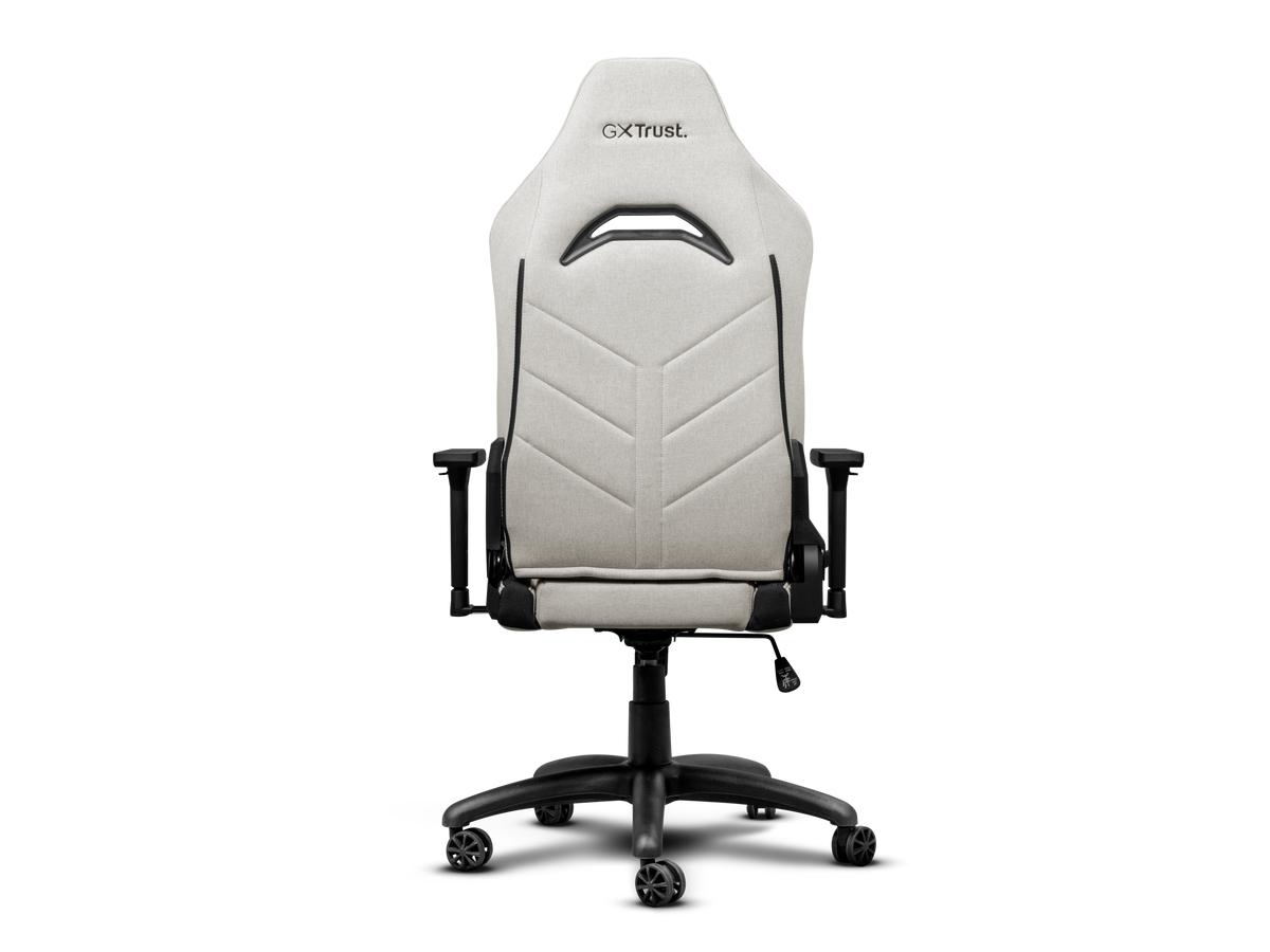 Fauteuil gaming Trust GXT 723 Ruya - Tissu confortable - Beige