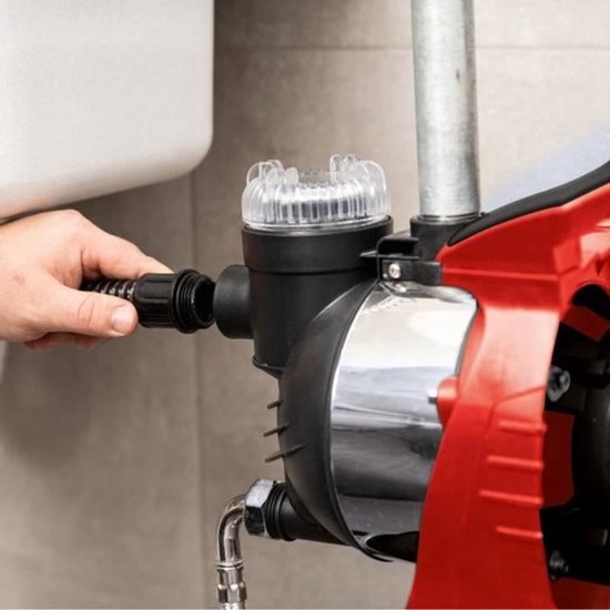 Pompe à eau domestique - Scheppach - HWW1400c - 1 300 W - 6 000 L/h - 4,8 bars - Hauteur de refoulement max. 44 m - Capacité du réservoir : 24 L