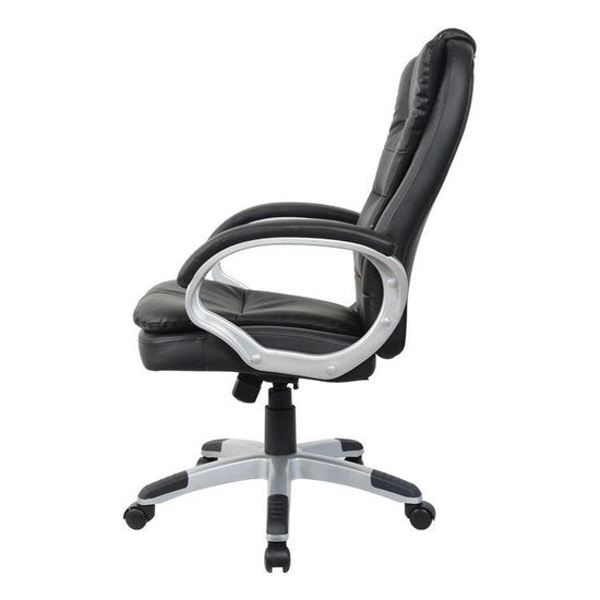 VDD Gaming Desk Chair - Ergonomique mobile - Noir - 62x50x115cm
