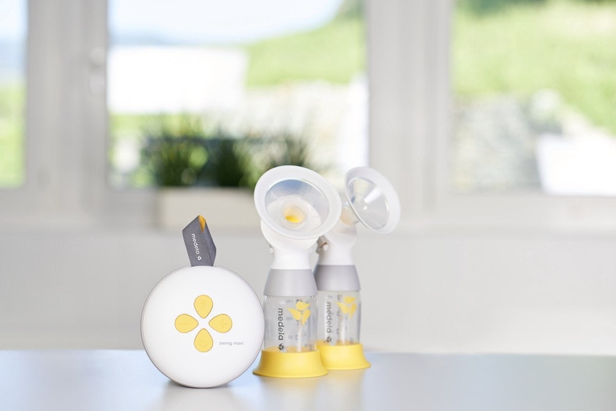 Medela Swing Maxi Borstkolf Kolfapparaat NIEUW Dubbele elektrische kolf - Oplaadbare accu - USB lader