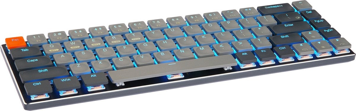XINMENG RF-68MINI Wireless Mechanical Keyboard - 68Keys - Bluetooth/2.4G/Line 3modes - Low Blue Switch - RGB LIGHT - Windows/Mac - QWERTY - Léger et portable