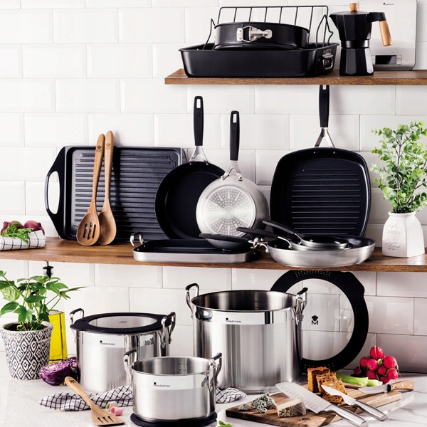 Tablier de cuisine Bergner en coton - 75 x 80 cm