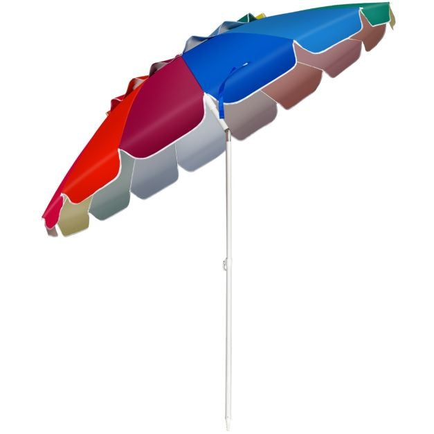 Coast Parasol pour la plage ou l'extérieur - Protection solaire UPF50+ - Aluminium