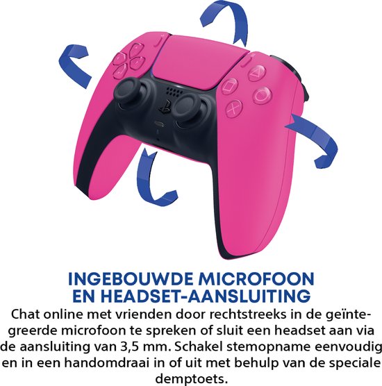 Manette sans fil Sony PS5 DualSense - Nova Pink