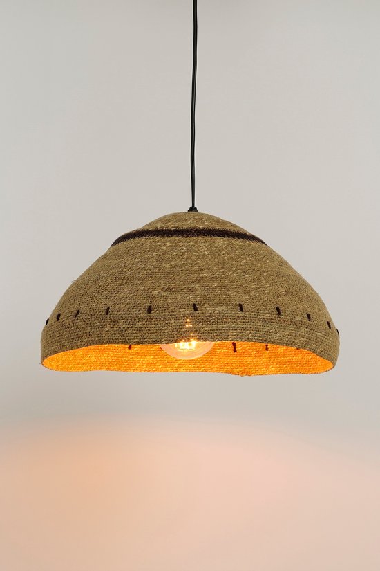 Mica Decorations Lampe pendante Joulz - H22 x Ø41 cm - Marron clair