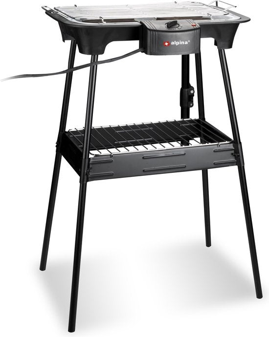 alpina BBQ - électrique - 2-en-1 - intérieur et extérieur - 2000W