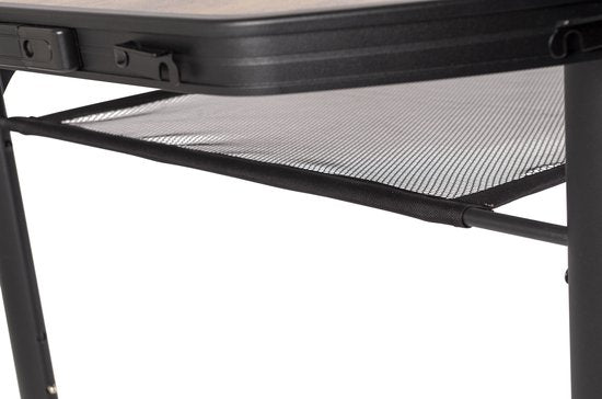 Bo-Camp - Industrial - Table - Woodbine - Ovale - Modèle « valise » - 150 x 80 cm