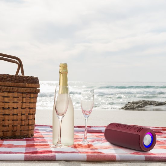 Denver Enceinte Bluetooth sans fil - Effets de lumière - Boîte à musique - Appairage TWS - BTV213BD