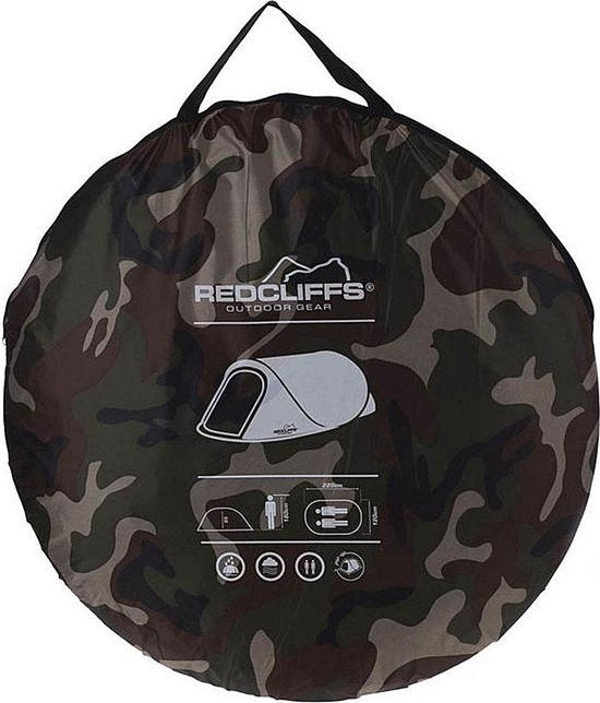 Tente de camouflage légère Redcliffs Pop-Up 220 x 120 x 95 cm