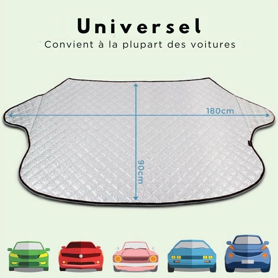 Couverture antigel LifeGoods - 92 cm x 142 cm - blanc