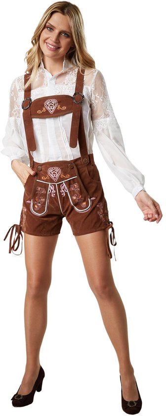 Dressforfun Lederhose Ammersee S - déguisement costume halloween déguisement partywear carnaval déguisement partywear - 302810