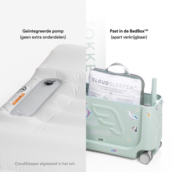 Stokke® JetKids™ Cloudsleeper - Matelas de voyage 150 cm (Space Maze)