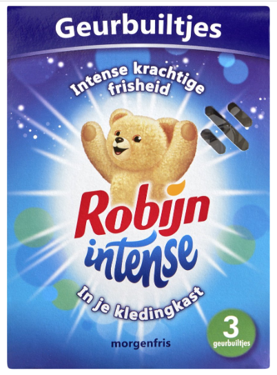 Sachets parfumés Robijn Intense - 3 pièces - Perles parfumées - Armoire