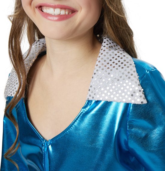 Dressforfun Radiant Disco Starlet 140 (9-10y) - déguisement de fête d'halloween déguisement de carnaval déguisement de fête de carnaval - 302366