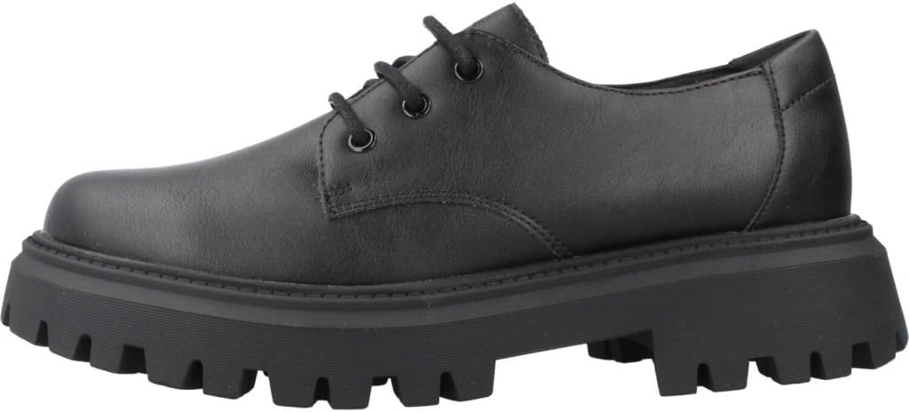 Chaussures Geox J Maquinnens Girl Uniform, robe, noires - Pointure 41 EU - Chaussures derby respirantes à enfiler