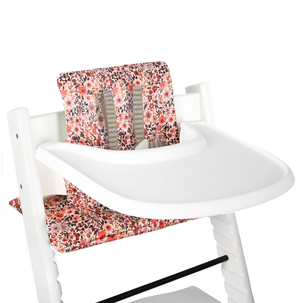 Ensemble de coussins Ukje Tripp Trapp - Fleurs roses - Plastifié
