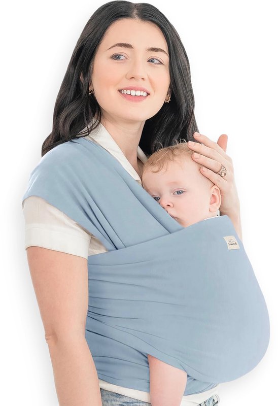 Écharpe porte-bébé Frummel bleu clair - Porte-bébé - Écharpe porte-bébé - Porte-bébé - Écharpe porte-bébé - Bébé 0-36 mois - Nouveau-né