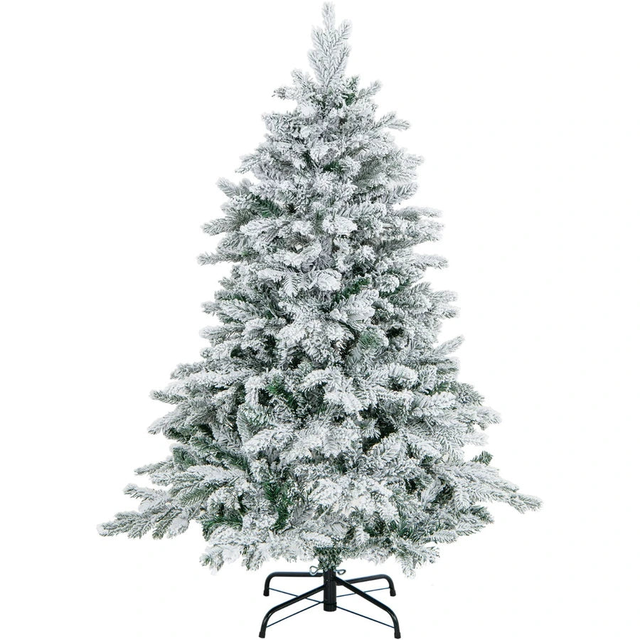 Coast Artificial Christmas Tree - Snowy - 180 cm - PVC - Vert/Blanc