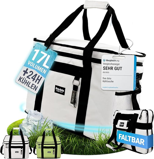 Sac isotherme Five Dots 17L - Gris