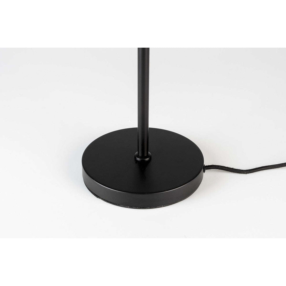 Staerkk Lampe à poser en aluminium - monica smoke black - Ø15 x 61 cm