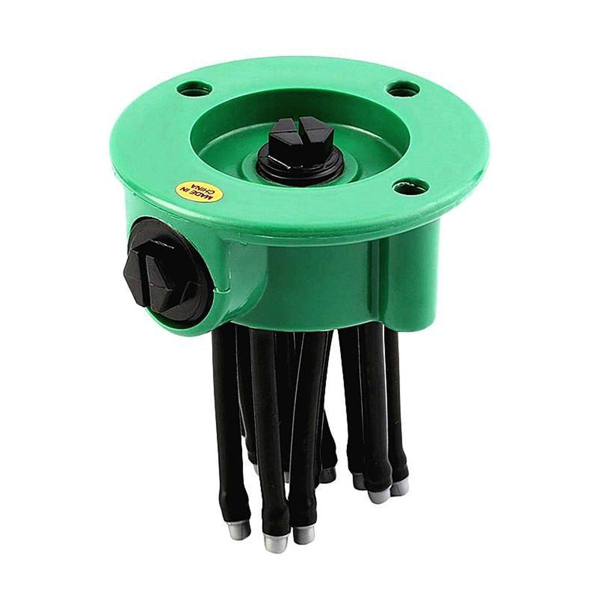 Arroseur multifonctionnel de jardin PREMIUM - eau - noir/vert