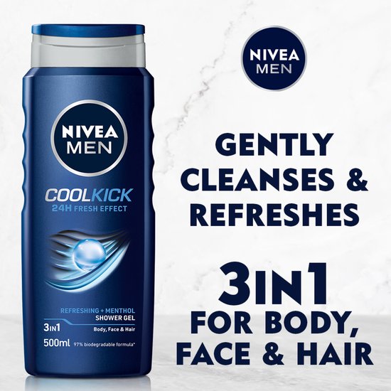 NIVEA MEN Gel douche Cool Kick