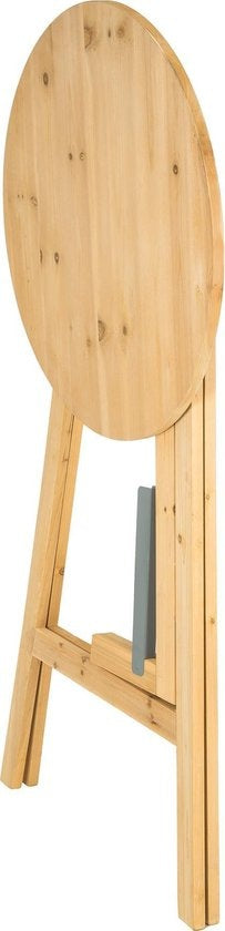 tectake - Table de bar de fête en bois massif - 403249