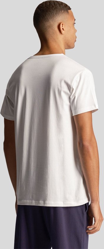 T-shirt d'intérieur Lyle & Scott Basic pour homme (lot de 3) - Taille XXL