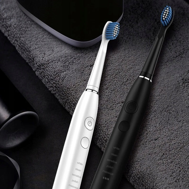 Étui Seago SG-575 noir - Pour brosse à dents sonique - Avec un compartiment pouvant accueillir 5 embouts