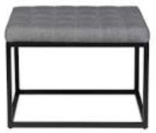 Banc WENKO avec coussin Amandola, 59 x 45,5 x 39 cm, capacité de charge jusqu'à 120 kg