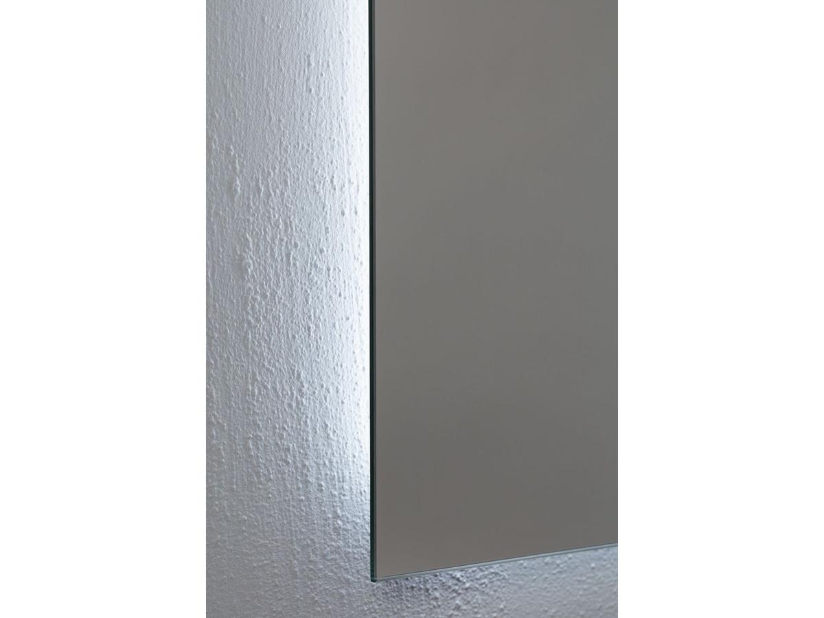 Ensemble de meubles de salle de bains Kame Gama - Chêne brun - Miroir inclus - 80 cm