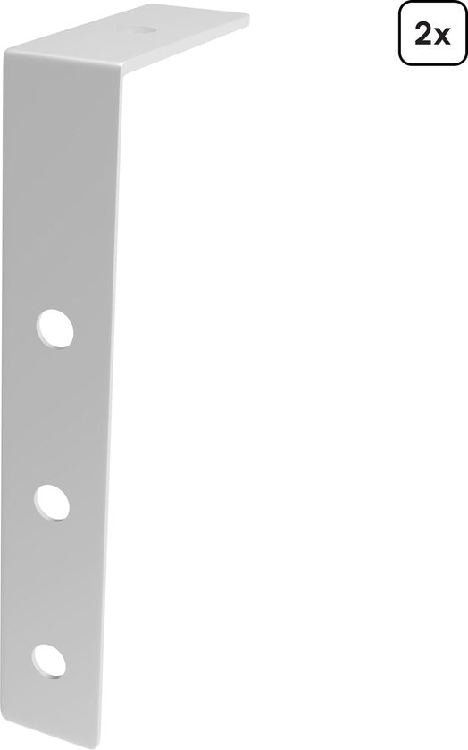 Bodo® Set d'ancrage mural blanc - Pour le dispositif de levage de lave-linge Bodo