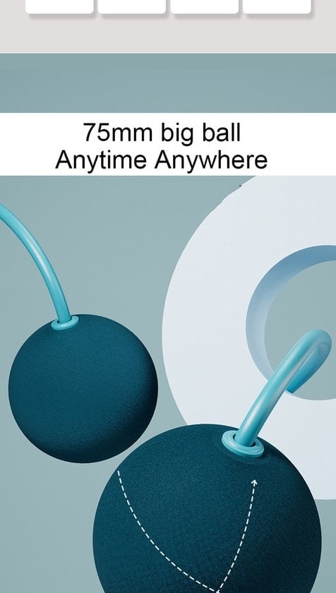 Garpex® Wireless Sports Jump Rope - corde à sauter lestée - corde à sauter de fitness - entraînement - fitness - noir