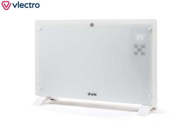 Vlectro - Panneau chauffant mince avec minuterie réglable - SORTIE HIVER - Blanc