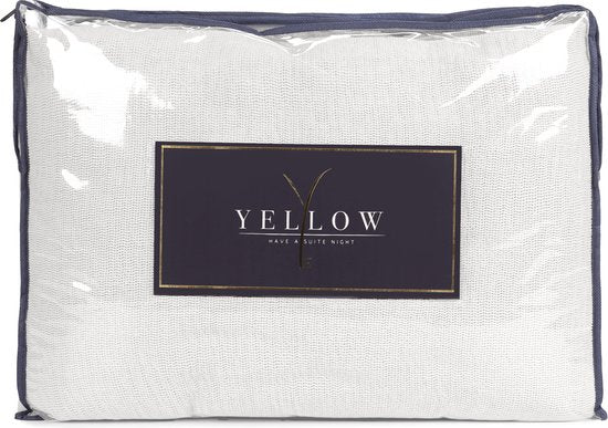 Couvre-lit Yellow ICA - Bright White - 270 x 260 cm