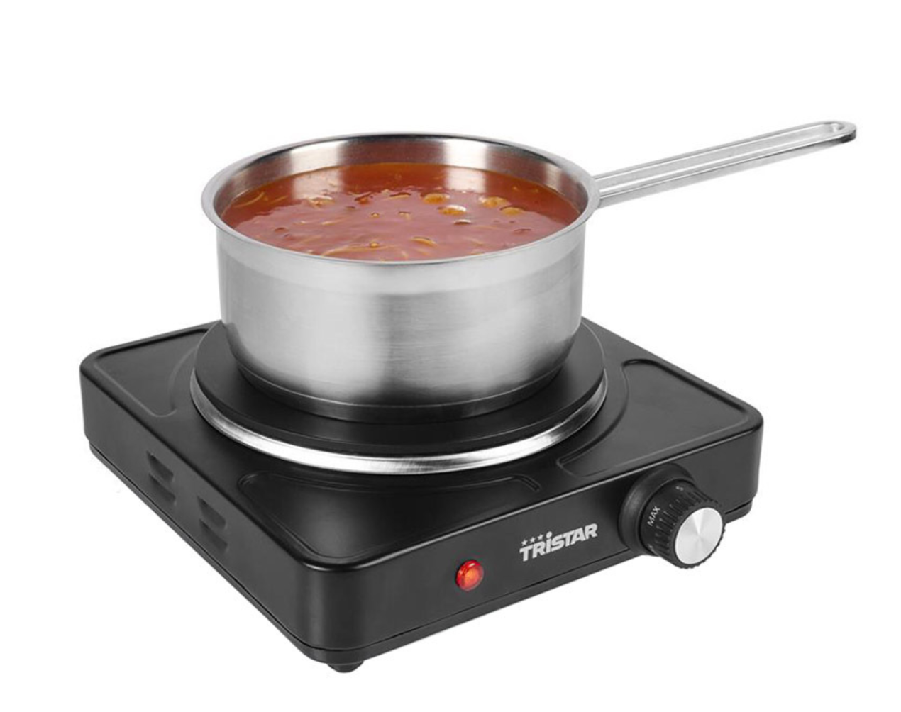 Plaque de cuisson Tristar KP-6151KL 1 500 W - Ø 18,5 cm - Noir