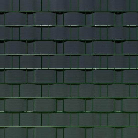 tectake® - Film de confidentialité pour clôture/écran de jardin - 35 mètres - 19 cm de haut - anthracite - 401863
