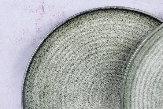 assiette ZEN Ø28cm - 6 pièces - Naturel