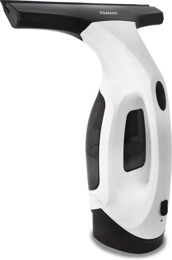 Tomado TWC3701W - Nettoyeur de vitres électrique - Rechargeable - Essuie-vitre - Réservoir détachable - Comprend un flacon pulvérisateur et 2 chiffons en microfibre