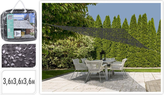 Ambiance Camouflage schaduwdoek - Tarpen -