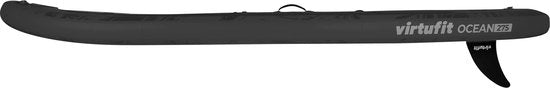 Planche de SUP gonflable VirtuFit Ocean 275 cm - Poids max. 150 kg - Kit complet - Pompe, pagaie, sac de transport, accessoires et support GoPro inclus - Planche de Stand Up Paddle - Noir