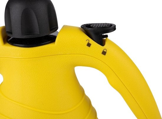alpina Steam Cleaner - Nettoyeur vapeur portatif - compact et portable - tue les bactéries - avec 10 accessoires - 1050 Watts