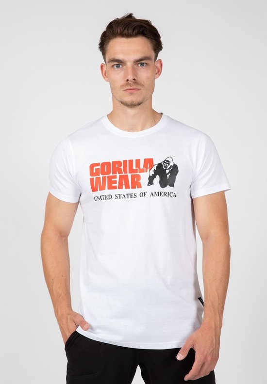 T-shirt Gorilla Wear Classic - Blanc - 3XL