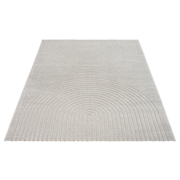 Tapis Eclipse 2320 – Gris – Hauteur des poils : 12 mm – Tapis tissé à la machine
