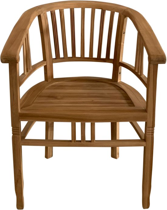 Chaises de jardin AXI Talia en teck – Chaises de jardin en bois – Lot de 2 – 100 % teck – Capacité de charge de 180 kg – Jardin, terrasse ou balcon