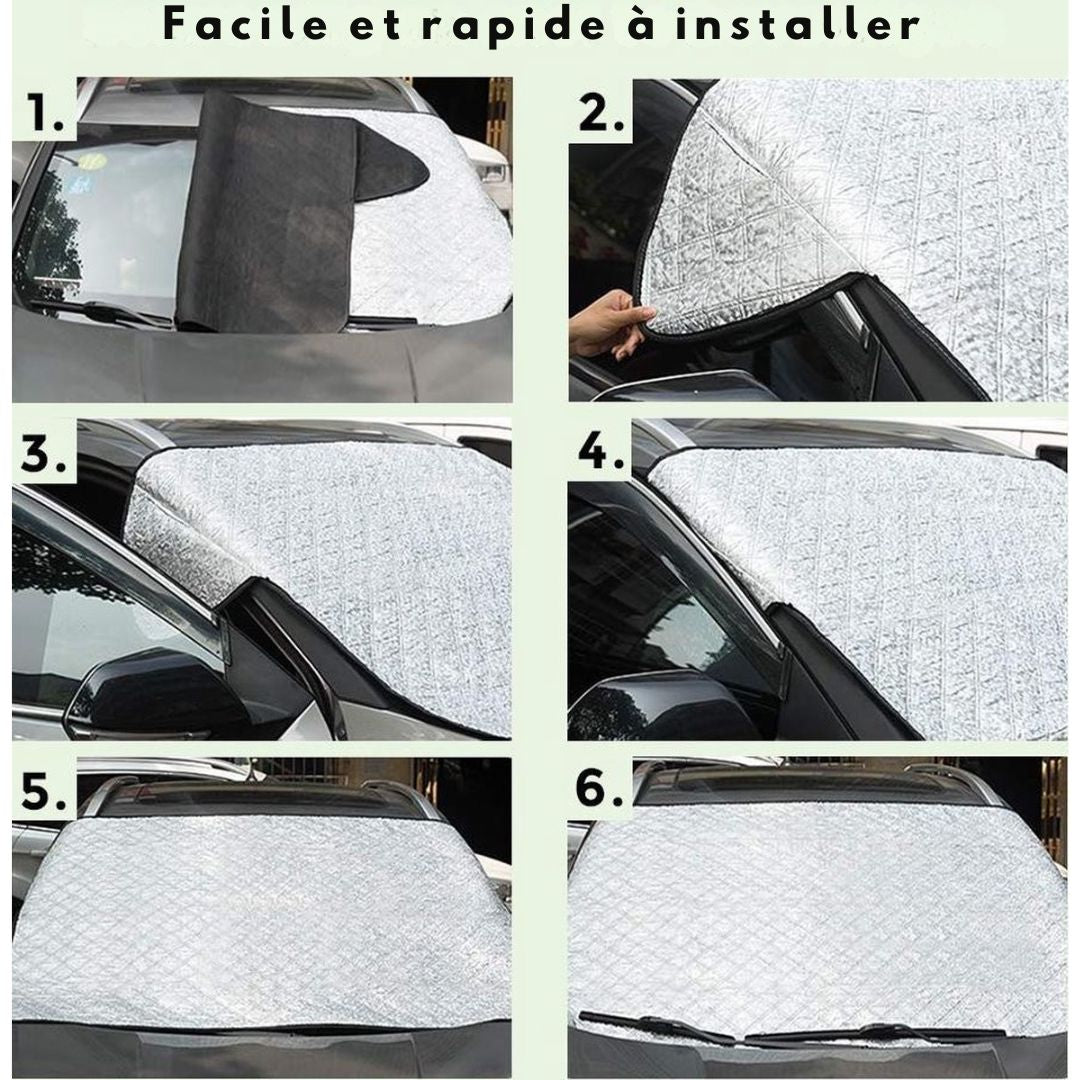 Couverture antigel LifeGoods - 92 cm x 142 cm - blanc