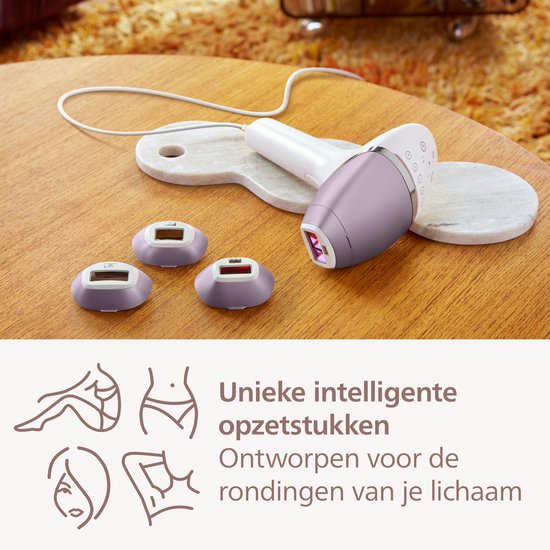 Philips Lumea Prestige série 8000 - Appareil d'épilation IPL - 4 embouts - BRI947/00