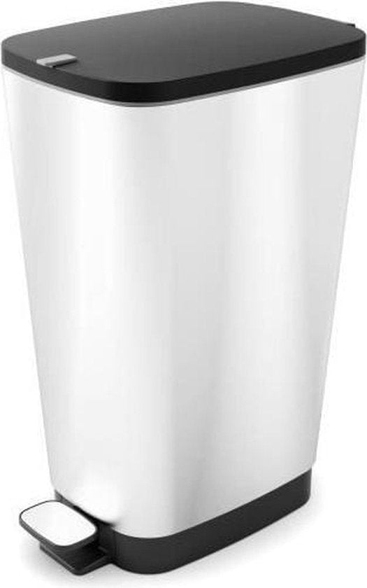 Kis Chic Bin - Poubelle - Capacité 30 litres - Design inodore - Acier