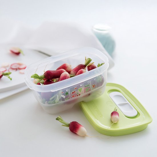 Boîte de conservation Tupperware FridgeSmart 0,38 L - Aération / Couvercle coulissant - Multi